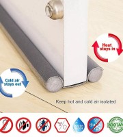 2pcs Flexible Door Bottom Sealing Strip