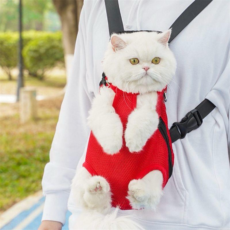 Cat Carry Bag Red
