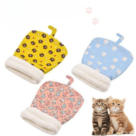 cozy warm sleeping bag for cats